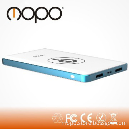 the best power bank with wireless transmitter , with 4000mAh battery